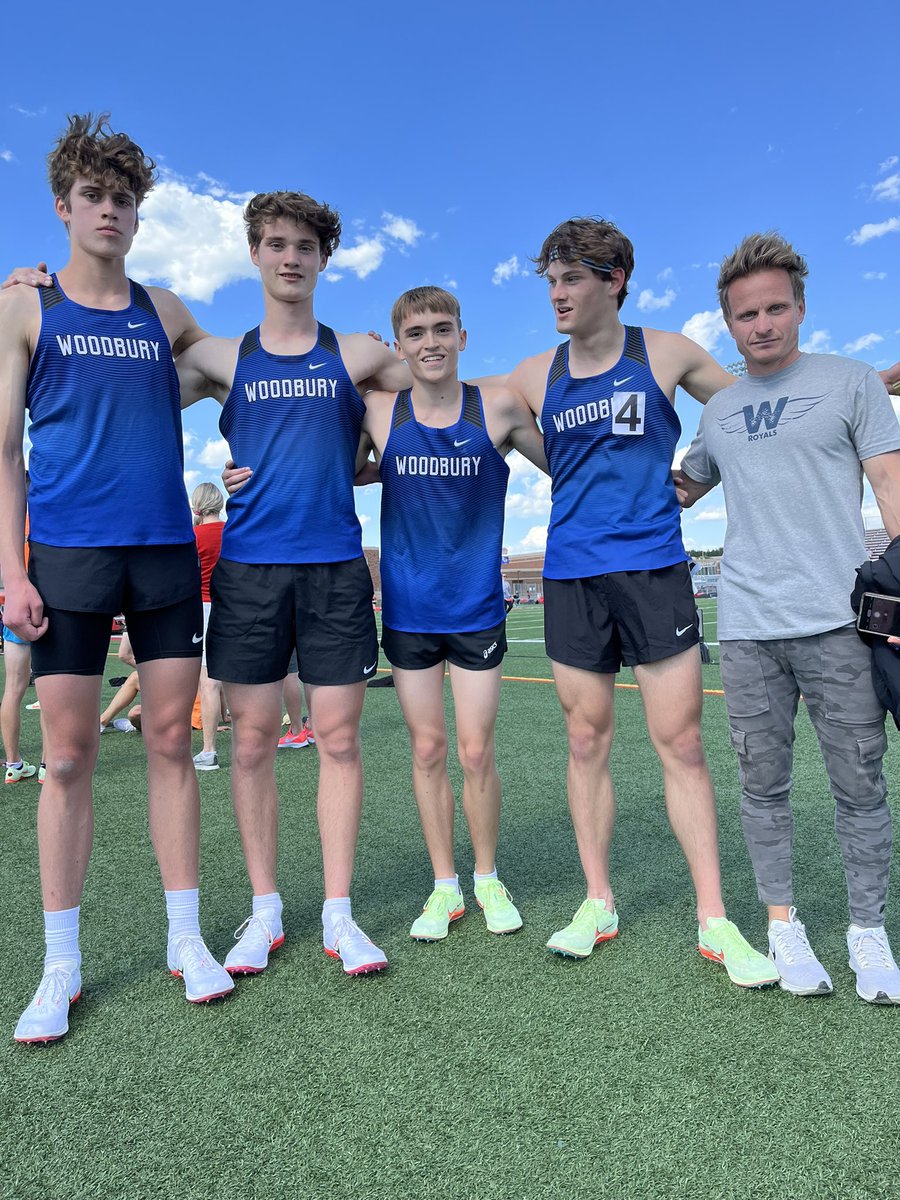 4x800 is going to state! Wes Bruning - James Worth - Logan Munson -Dylan Longworth