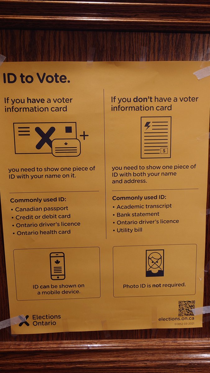 ryanjbester's tweet photo. Voted today! 
Have you? 
#OntarioElection2022 #Ottawa https://t.co/teRTsfqKH7