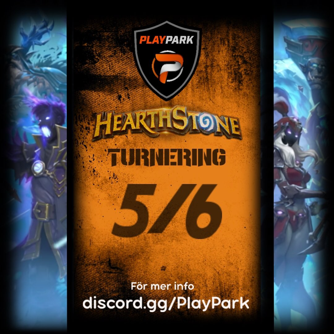 Snart är det dags igen!

Årets första 1v1 Hearthstone turnering sker redan nu i helgen!
All info, regler och priser finner ni i discorden länkad i bilden. 

Hoppas vi ses då!