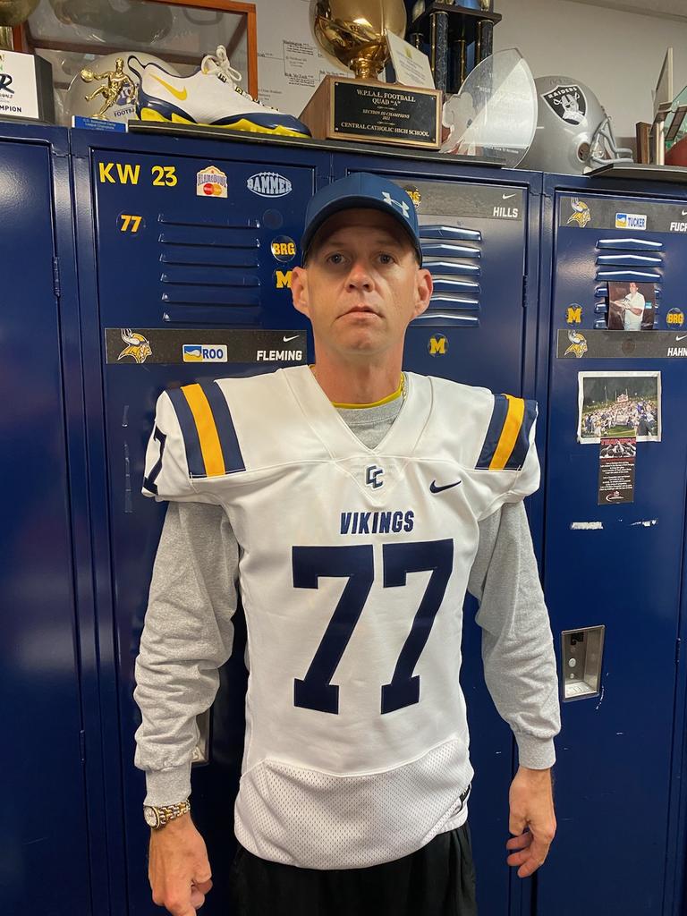 New uni's for the Vikes..#77 Will Never Be Forgotten....#LLJ