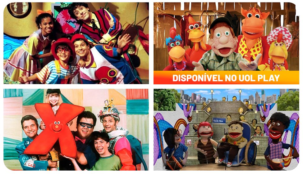 uol_play's tweet photo. Qual desses programas da TV Cultura que você sente mais saudade?
#nostalgia #tvcultura #programasinfantis #decadade90 #ratimbum #cocorico #casteloratimbum https://t.co/HUtt3B7ObC