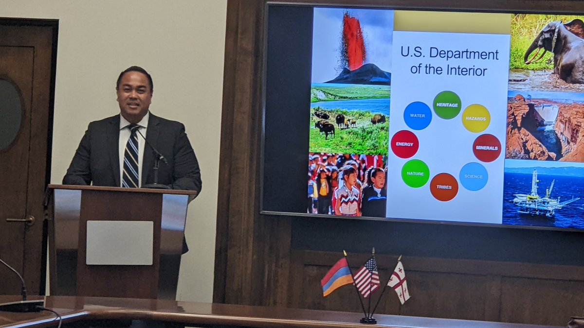 NPSInternation's tweet image. W/ #OpenWorldProgram &amp;amp; #USDepartmentoftheInterior's International Technical Assistance Program, DOI/NPS staff discussed protected area management with #armenian &amp;amp; #GeorgianSakartvelo natural &amp;amp; cultural resource colleagues.