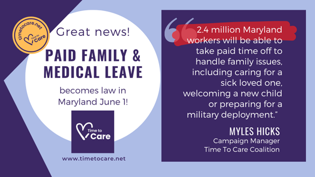 HighStreetStrat's tweet image. Yesterday, #TimeToCareMd became law. Thanks to the tireless work of many, 2.4 million Marylanders will no longer have to make the horrible choice between caring for a loved one &amp;amp; a paycheck. Proud to have been a part of this victory!  #PaidLeave
lnkd.in/g-_WH4Qw