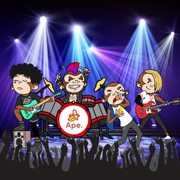 ButtercupNear's tweet photo. @0xLemon_sol @justape_ @0xLemon_sol is the vocalist in this @justape_ Band

@nlgnathan @torontoburhan @CathlinElma 

#apish #NFT #SolanaNFT #NFTCommunity

Buttercup#3077 https://t.co/InILlFEicX