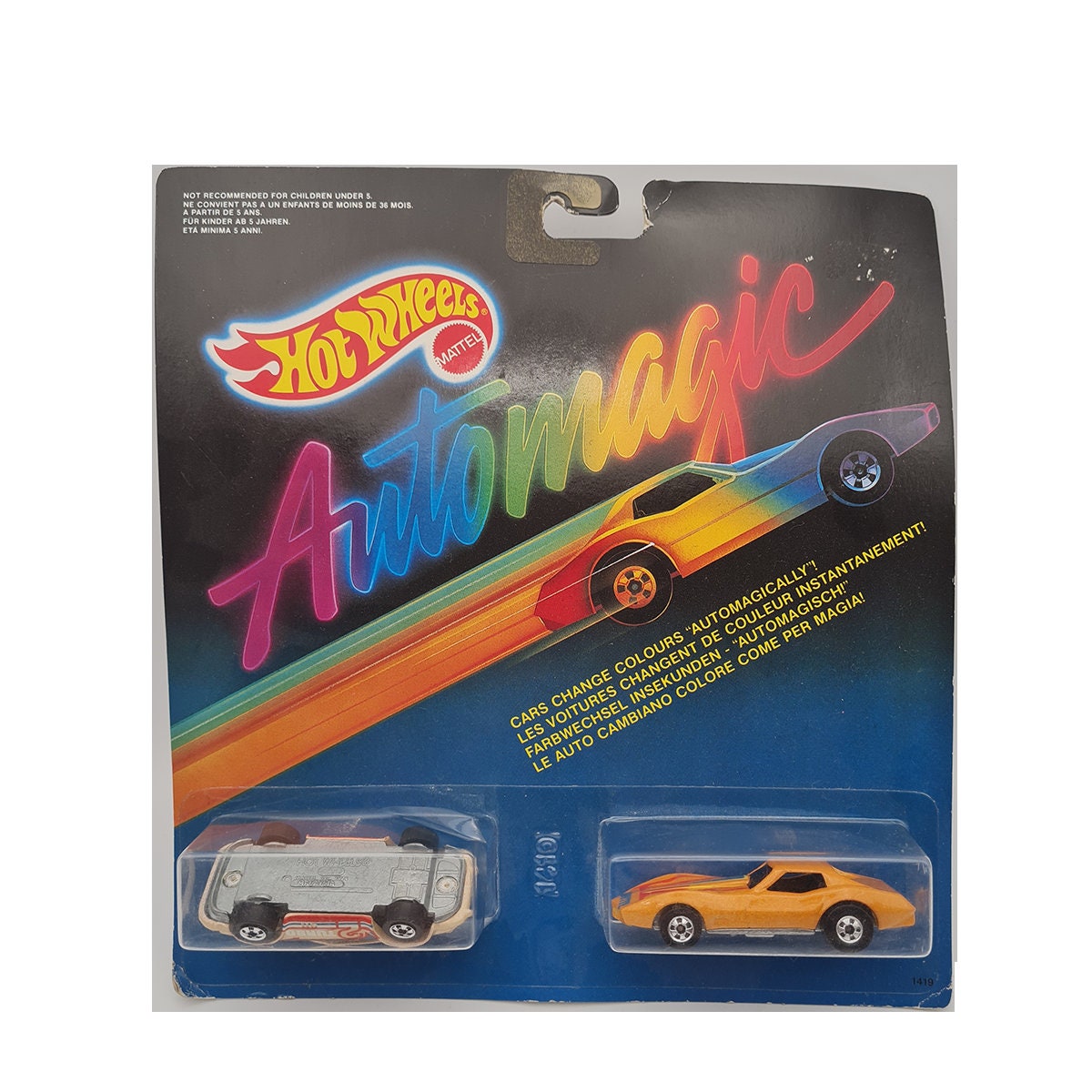 ToysForgotten's tweet photo. Excited to share the latest addition to my #etsy shop: Mattel Hot Wheels- Automagic 1987 Mint On Card https://t.co/J0BQXklWzl #hotwheels #mintoncard #mintcondition #carcollectors #orange #vintage #changecolor #theforgottentoyshop https://t.co/C2ZumHfQUj