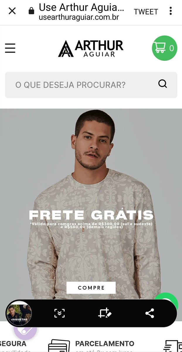 MariClaudya's tweet photo. Gente... que chic... Presenteie seu amor
❣🎁❣:
Faça como eu:
USE ARTHUR AGUIAR!!
(Frete Gratis!)
VOU USAR ARTHUR AGUIAR NO DIA DOS NAMORADOS.... 🥰..
Vou levar para Lisboa!!!
✈🇵🇹 ora pois.. pronto!
#EquipeAA @Aguiarthur https://t.co/UJXKAgfxD2