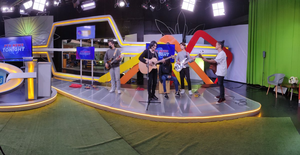 soundcheck for Rise and Shine Pilipinas