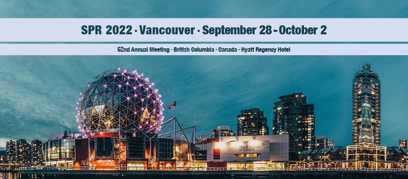 NEW THIS YEAR: the Call for Late-Breaking Poster Abstracts at the 2022 Hybrid Annual Meeting is now open! Not only is this Call open to undergraduate students, it has now expanded to include SPR members, non-members, and students!
bit.ly/3rbeGyO #2022SPR