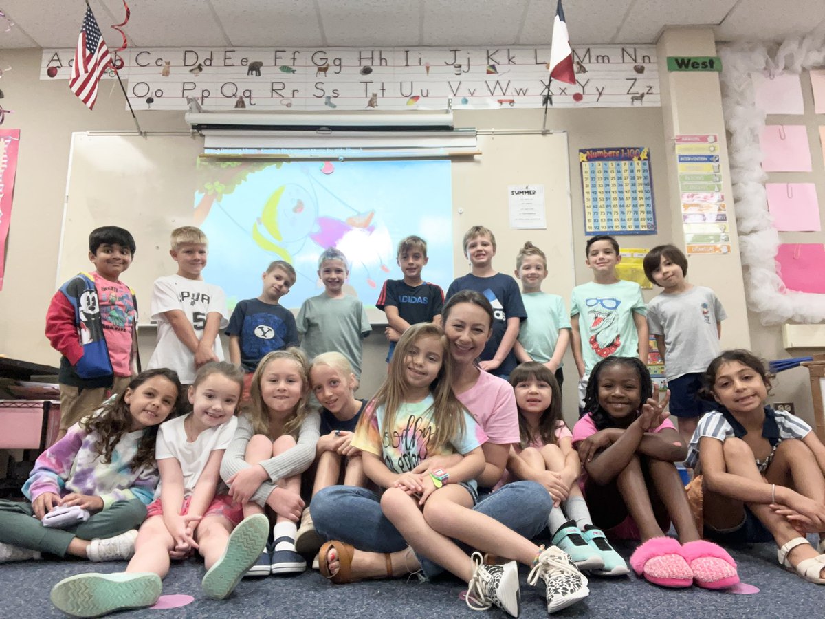 MrsBurnsPreK's tweet photo. It’s SO hard to say goodbye (for now).😭 I’ve been so blessed to teach this precious group of firsties!! We had an amazing year full of growth, laughter, and forever memories! 💕☀️ @NISDLeonSprings #LSEgrows https://t.co/7qgdd2w52r