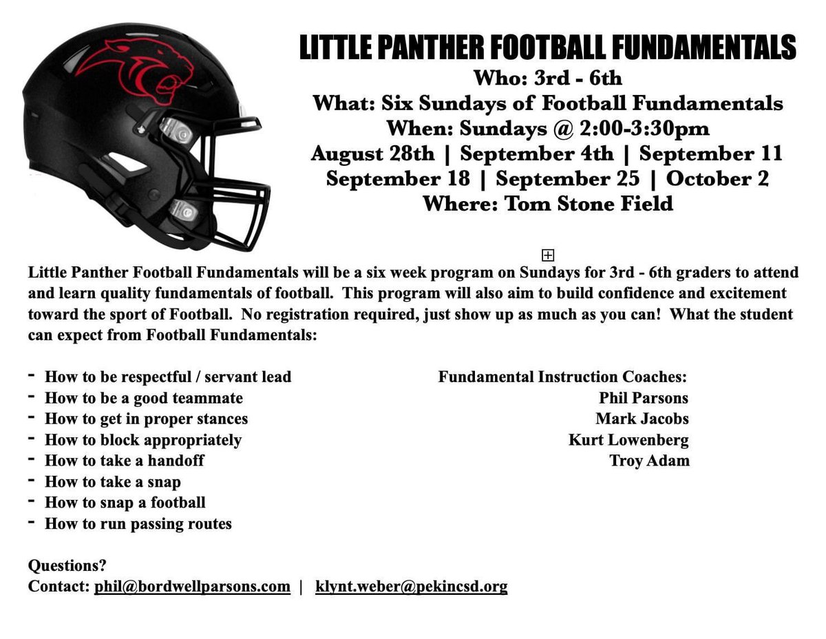 Pekin Panther Football (@PekinPanther) on Twitter photo 2022-06-02 21:34:04