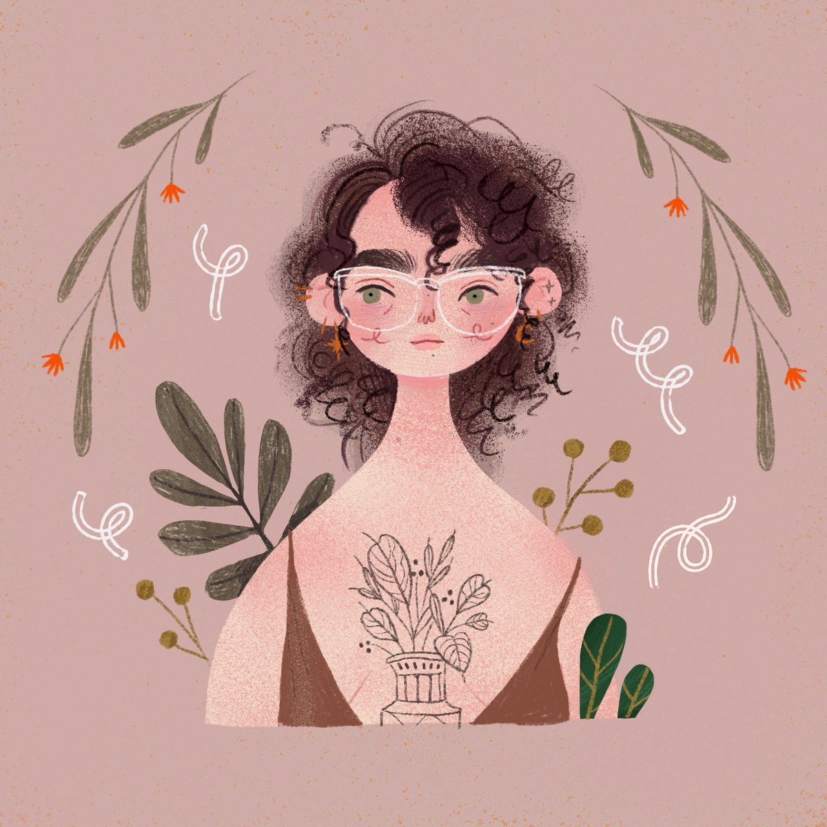 tinymole's tweet image. self portrait