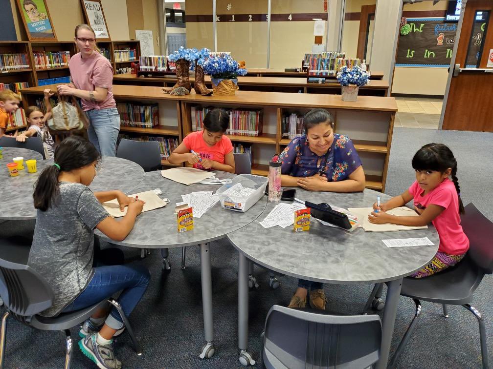 Houser’s library is open each Thursday during summer from 10:00 am - 12:00 pm for summer check-out and activities!  Stop in and grab a book! #wearehouser