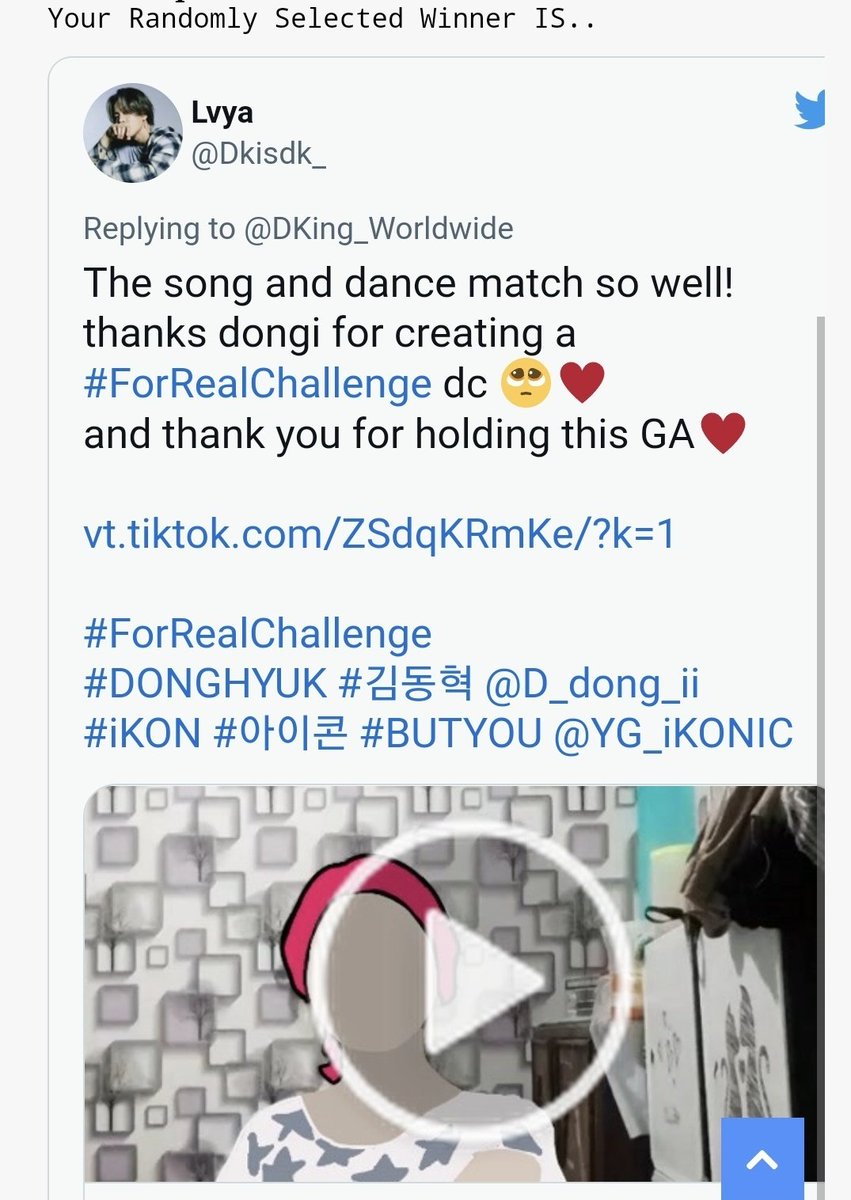 DKing_Worldwide's tweet photo. KONgratulations to our GA winners!
๐ @Dkisdk_ @sosongki
Thank you again to all who joined #ForRealChallenge ๐ Please keep hyping it! https://t.co/USkbshsBzx