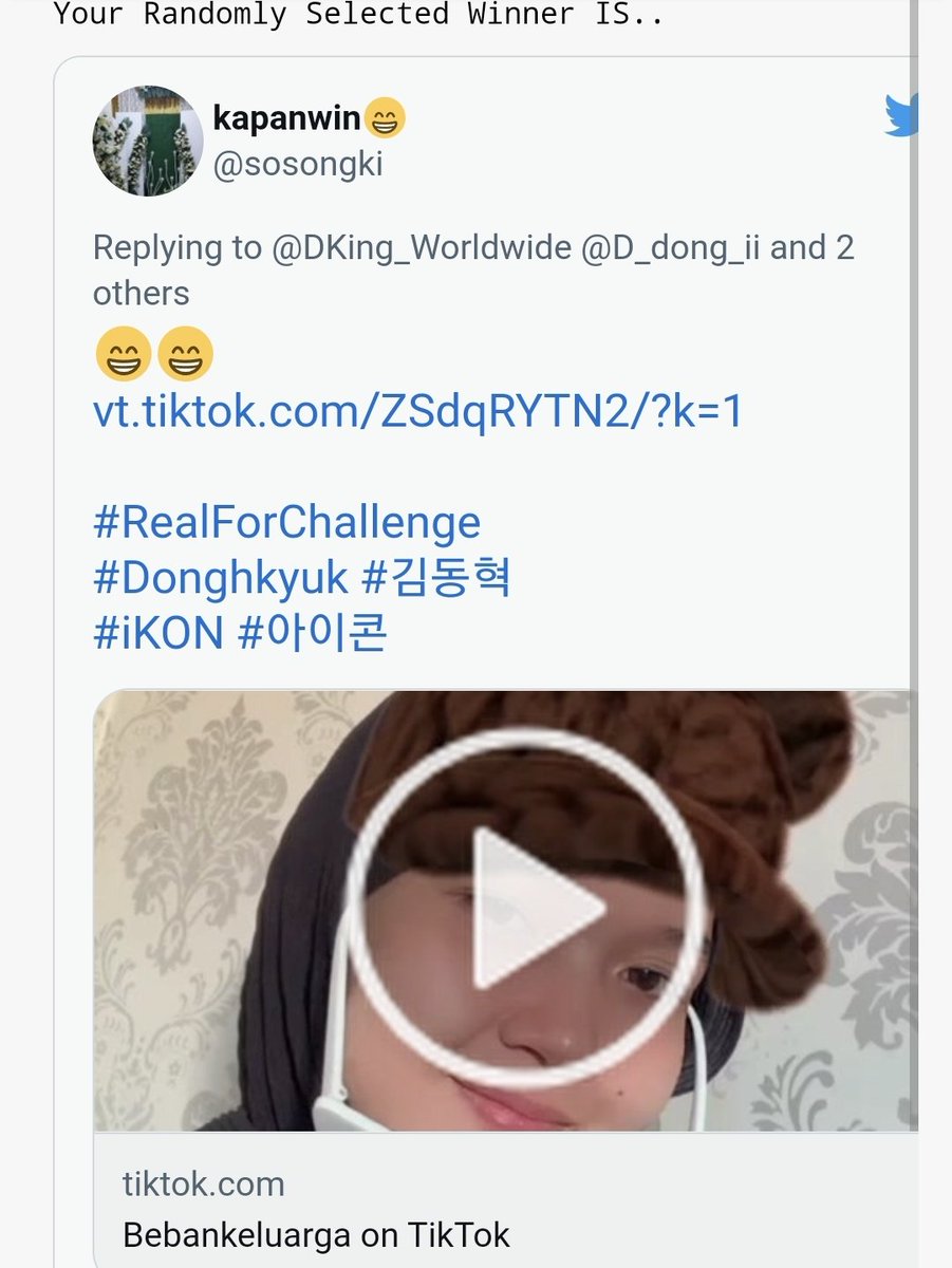 DKing_Worldwide's tweet photo. KONgratulations to our GA winners!
๐ @Dkisdk_ @sosongki
Thank you again to all who joined #ForRealChallenge ๐ Please keep hyping it! https://t.co/USkbshsBzx
