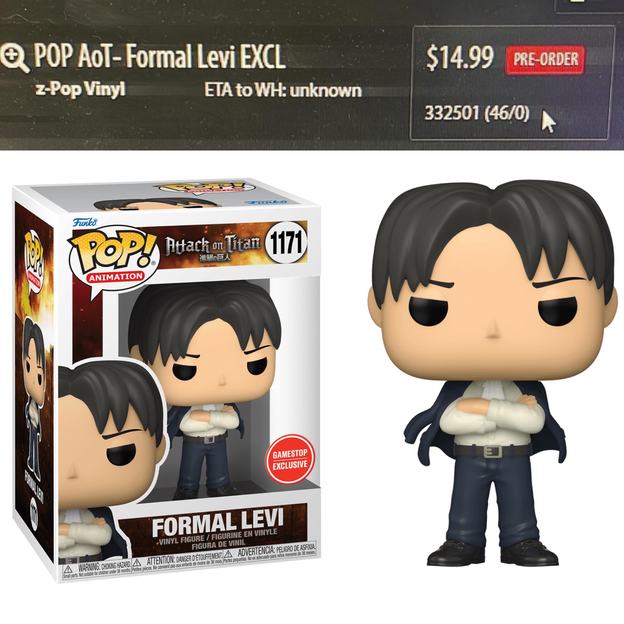GameStop exclusive Formal Levi 