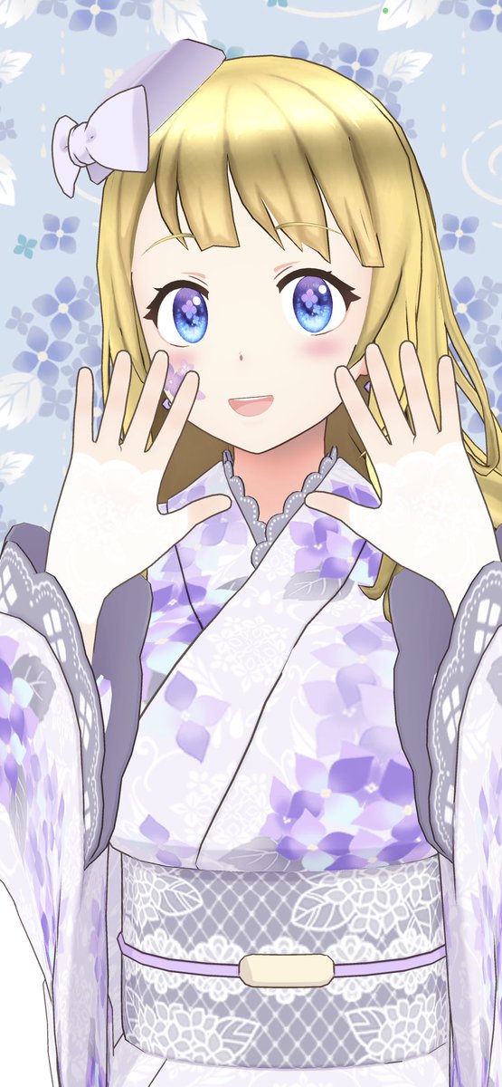 AkuVtuber's tweet photo. Hiiii! 💜🥰💜 https://t.co/SWdSGq7i8F