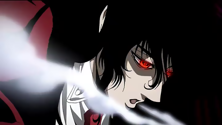 alucardposting's tweet photo. 🦇 Surprise, it's another update! 

Enhanced and added caps from the Hellsing Ultimate promo video's footage. These promo vids had stylistic differences from the end product, but I hope we can all agree that Alucard still looked really, Really good. https://t.co/IHam29hoFj