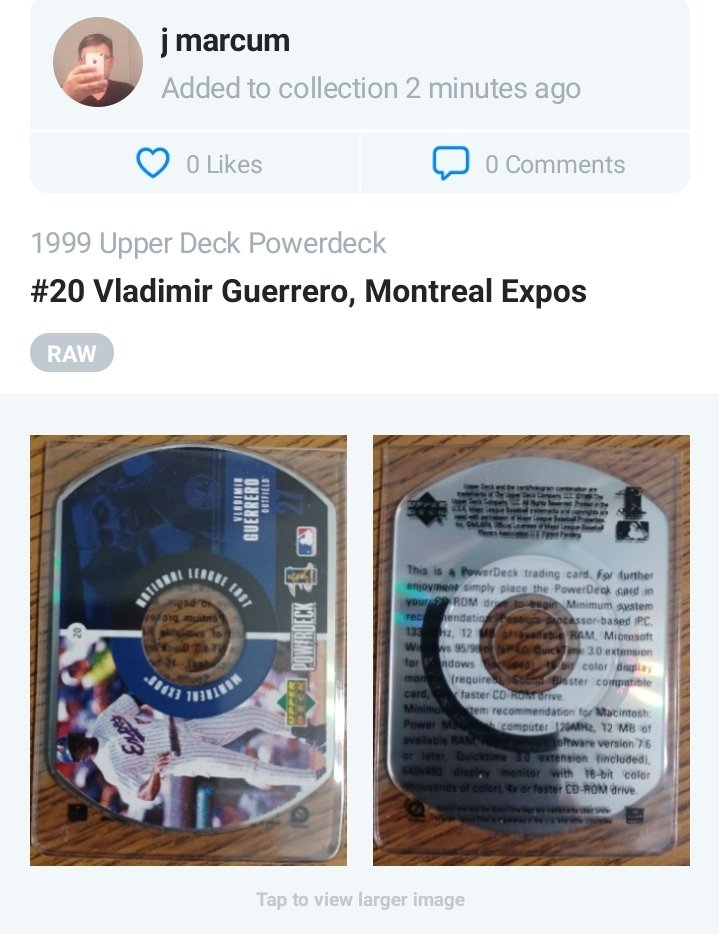CardbrdPrfFilm's tweet image. Curious to know if anyone else still has an old cd-rom floating around in their collection?
#cdsareacrdstoo
#whatsacdrom
@UpperDeckSports 
#powerdeck