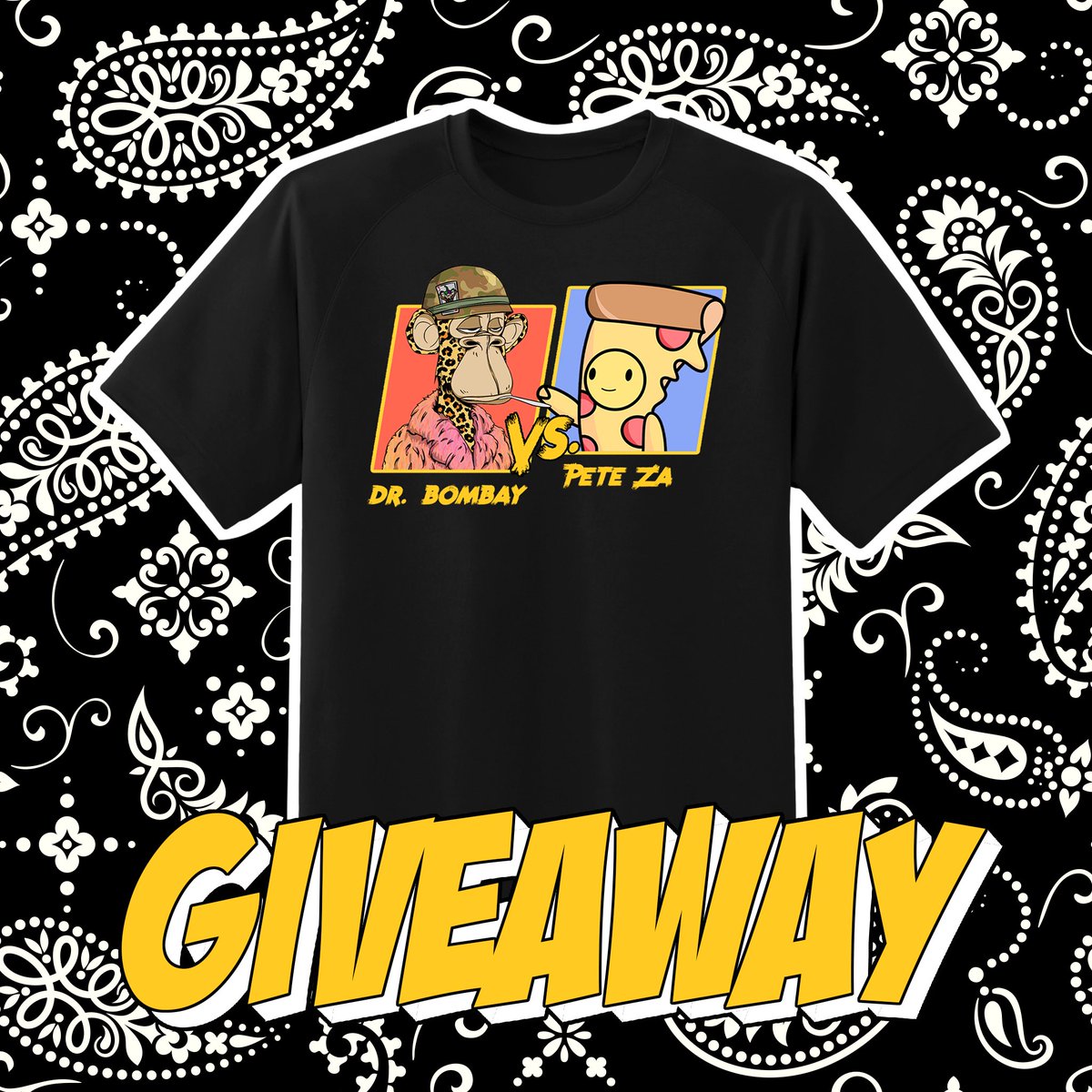 FoodFightersU's tweet photo. 💣 PAGING DR. BOMBAY 💣
Thank you to our community for getting us to 5k on Twitter! We’re dropping a @SnoopDogg Dr. Bombay x FFU ComplexLand exclusive tee to 𝗢𝗡𝗘 lucky winner 🍀

To enter:
🔁 RT, like &amp; follow
⏰ ENDS IN 24 HOURS https://t.co/wotdz77wC3
