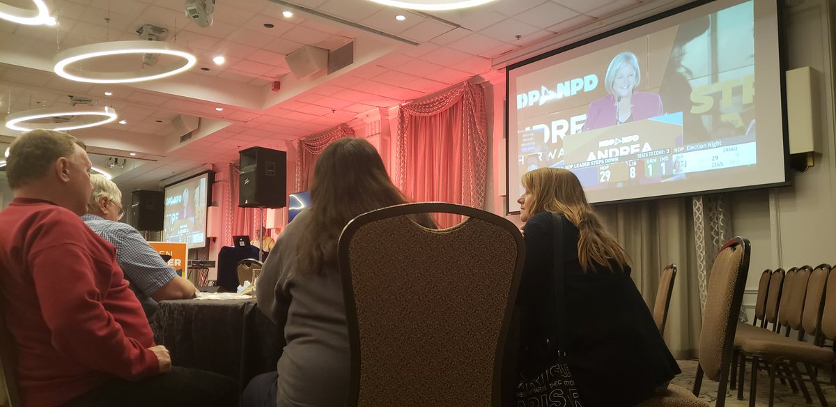 NDP Leader Andrea Horwath announces she'll be stepping down as leader of the Provincial NDP, expressing pride in her party's performance with "tears of joy," pledges the party will continue working hard "to fix what matters most to the people (...) of Ontario" <a href="/CityNewsKIT/">CityNews Kitchener</a>