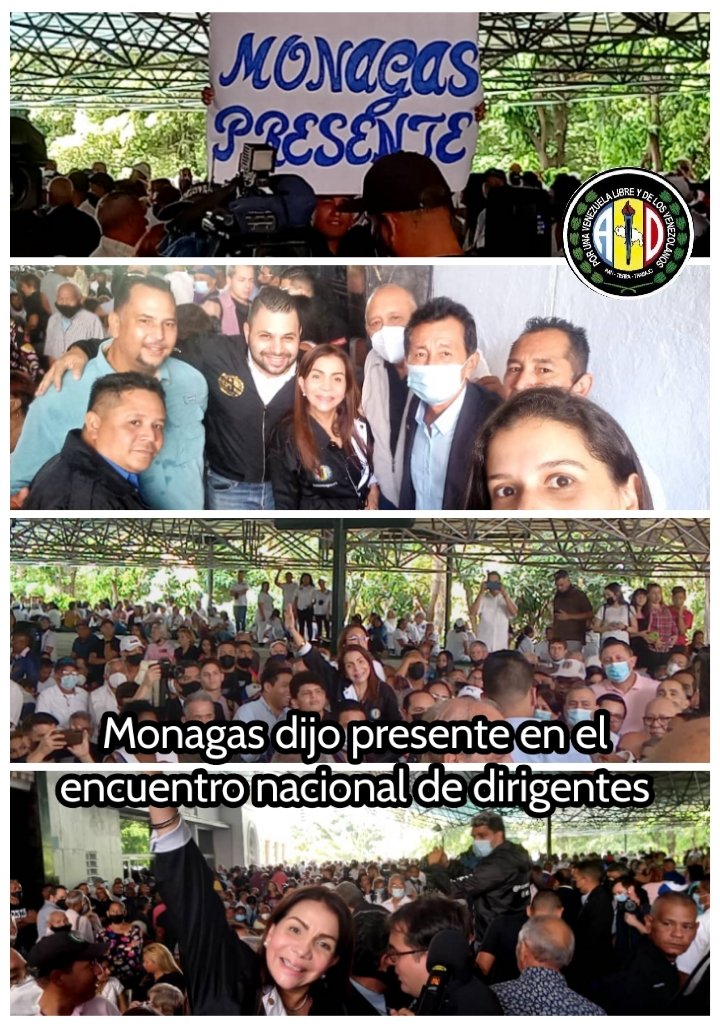 Mvto1roDeMayo's tweet photo. #02Jun22 Nuestra Sec Gral @sandraalfaro y un excelente equipo estuvieron en el acto de reafirmación de nuestras autoridades del CEN @ADemocratica #EnResistencia, allí estuvo el CES #Monagas
@organizacionAD
@hramosallup
@prospericarlos
@PieroMaroun
#PROSPERIdAD para #Venezuela https://t.co/dNZgMRPRH3