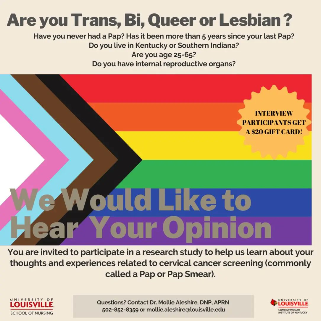 Please consider participating or share!
tinyurl.com/sgmscreening 
🏳️‍🌈  ❤️🧡💛💚💙💜 #HappyPrideMonth #LGBTQresearch