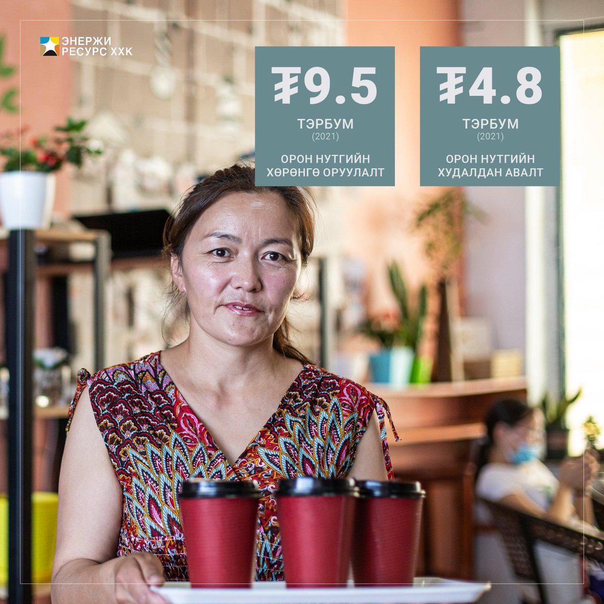 Бид 2021 онд сум, орон нутгийн хөгжлийг дэмжих ажлуудад нийт 9.5 тэрбум төгрөг зарцуулсан байна 🤝

Мөн орон нутгийн буюу Өмнөговь аймгийн аж ахуйн нэгжүүдээс 4.8 тэрбум төгрөгийн худалдан авалт хийж, хамтран ажиллажээ 👍