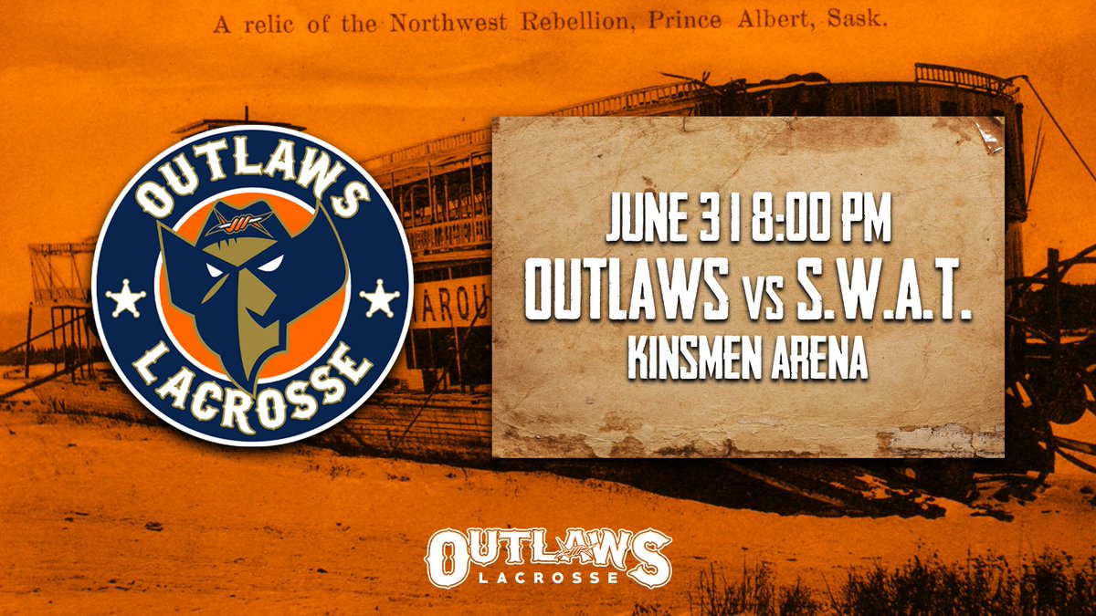 Need something to do on a Friday night? The S.W.A.T. are storming the Kinsmen tomorrow night to go toe to toe with the Outlaws. The action starts at 8:00 pm! See you there!