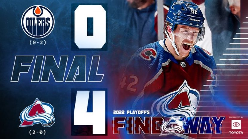 MWflyfishing's tweet photo. #GoAvsGo FRANKIE! https://t.co/R5x3ymosv9