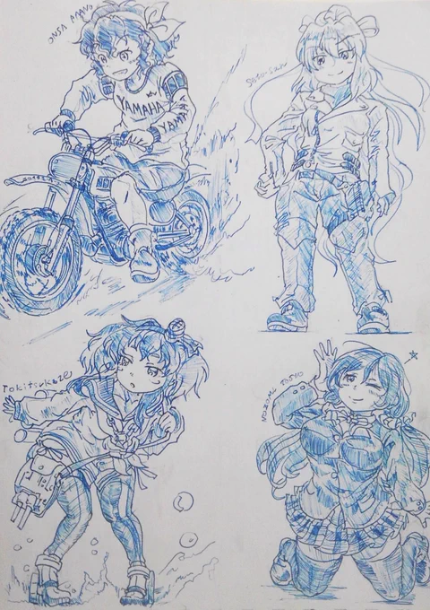 遅刻だけど5月のやつ
#今月描いた絵を晒そう 