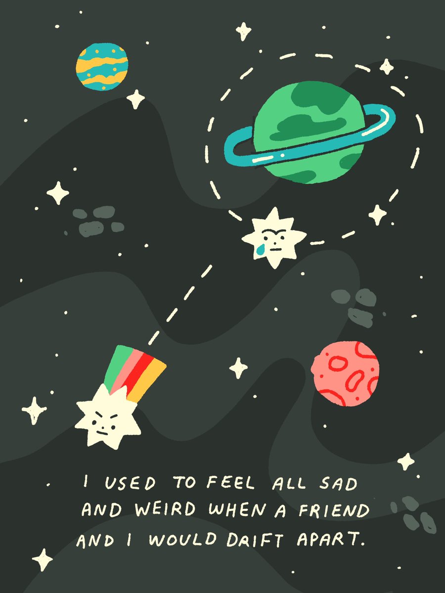 meganwangart's tweet photo. a space themed comic about friendship + growing up ❤️ [1/2] https://t.co/qh7WTYrXae