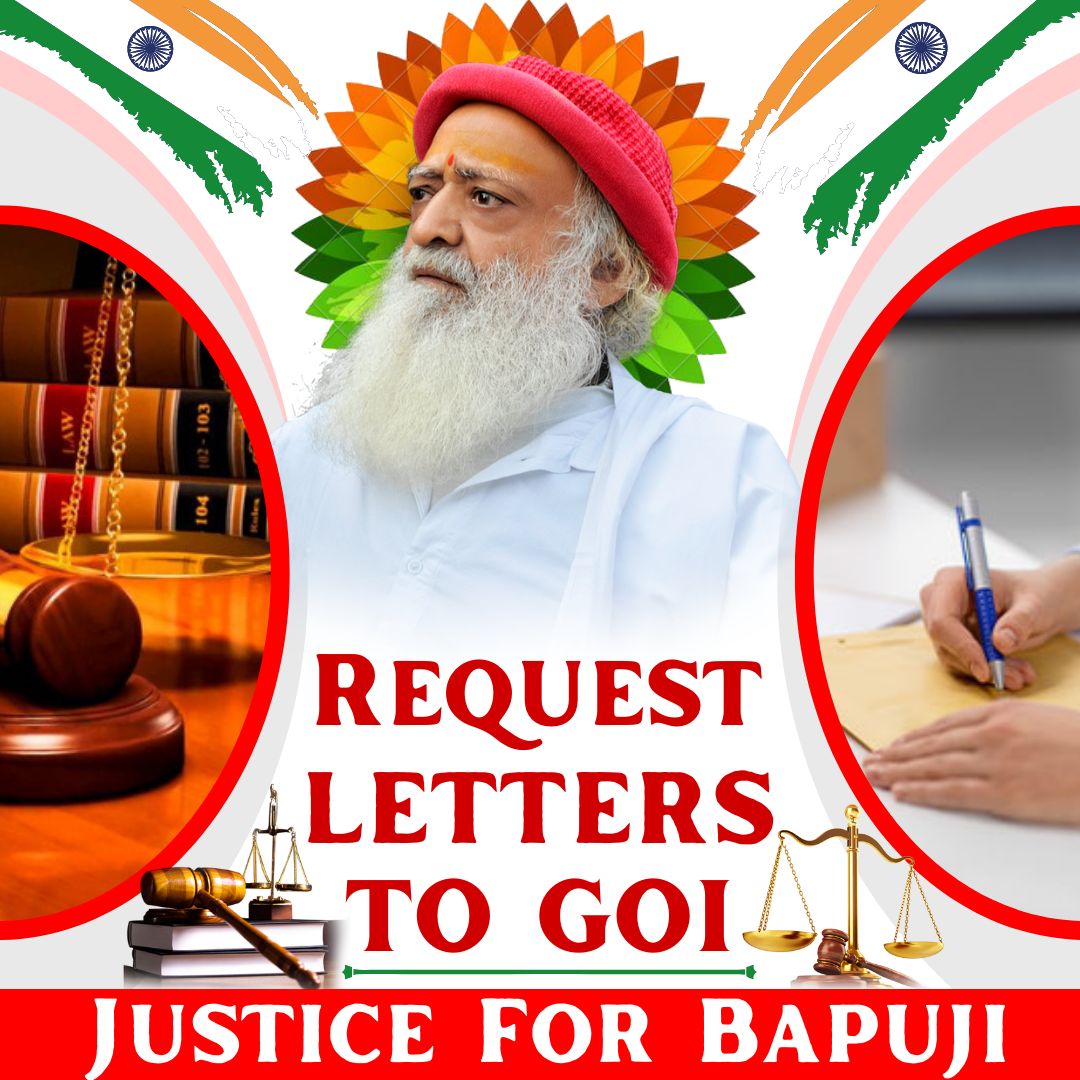 SOHAMGU45088479's tweet photo. #LettersToGOI
जम्मू कश्मीर से लेकर कन्याकुमारी तक  की जनता ने Sant Shri Asharamji Bapu के साथ हो रहे अन्याय को लेकर सरकार को बहुत से ज्ञापन भेजा,लेकिन सरकार इस पर अभी तक कोई कार्यवाही करते नजर नहीं आ रही।आखिर क्यों Voice Of People को दबाया जा रहा है???
We want Justice For Bapuji https://t.co/24w9EMzn31