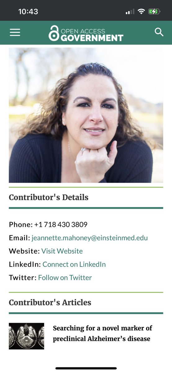 JETMahoney206 (@jetmahoney206) on Twitter photo check out our feature article:
openaccessgovernment.org/searching-for-…
<a href="/EinsteinMed/">Albert Einstein College of Medicine - Official</a> <a href="/CatchU_b4_UFall/">CatchU_b4_UFall</a> <a href="/NeuroMonteEinst/">Montefiore-Einstein Neurology</a> check out our feature article:
openaccessgovernment.org/searching-for-…
<a href="/EinsteinMed/">Albert Einstein College of Medicine - Official</a> <a href="/CatchU_b4_UFall/">CatchU_b4_UFall</a> <a href="/NeuroMonteEinst/">Montefiore-Einstein Neurology</a>