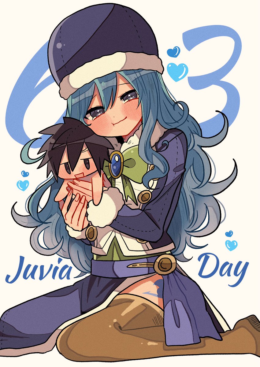 #ジュビアの日
 #ロクサーの日
じゅびあちゃんこれからもLove☂️💙