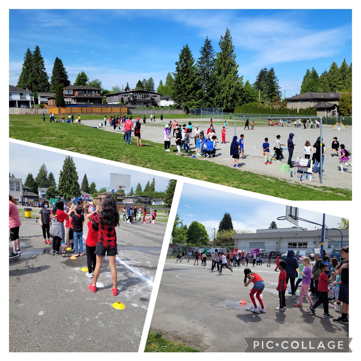 What a fun Sports Day!  Grade 7 leaders, all staff, PAC volunteers, and Mr. Hunter made the day great.  I know Morley staff and students are going to sleep well tonight.  Who's getting the rubber chicken from the roof?