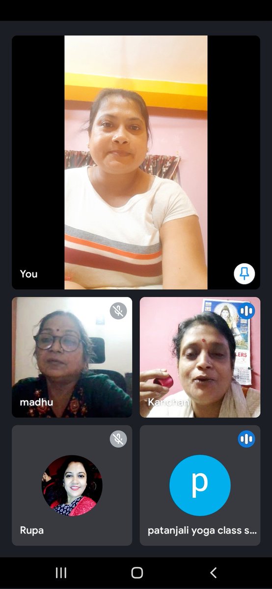 RanjitaSsha's tweet photo. ओ३म 🙏
 (2/6/22 )शाम 8:00 बजे महिला पतंजल कोलकाता सोशल मीडिया द्वारा सभी जिला सोशल मीडिया प्रभारी के साथ एक वर्चुअल बैठक का आयोजन किया गया।
बैठक का मुख्य बिंदु 
अंतर्राष्ट्रीय योग दिवस को कैसे मनाया जाए इस कार्यक्रम में सोशल मीडिया प्रभारी की दायित्व।
#IDY2022
@yogrishiramdev https://t.co/OGhiaVrmDA