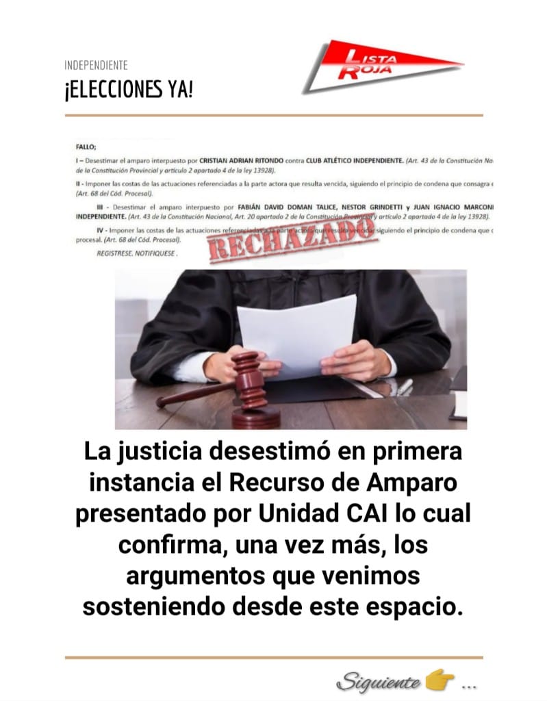 Agrupación Lista Roja tweet media