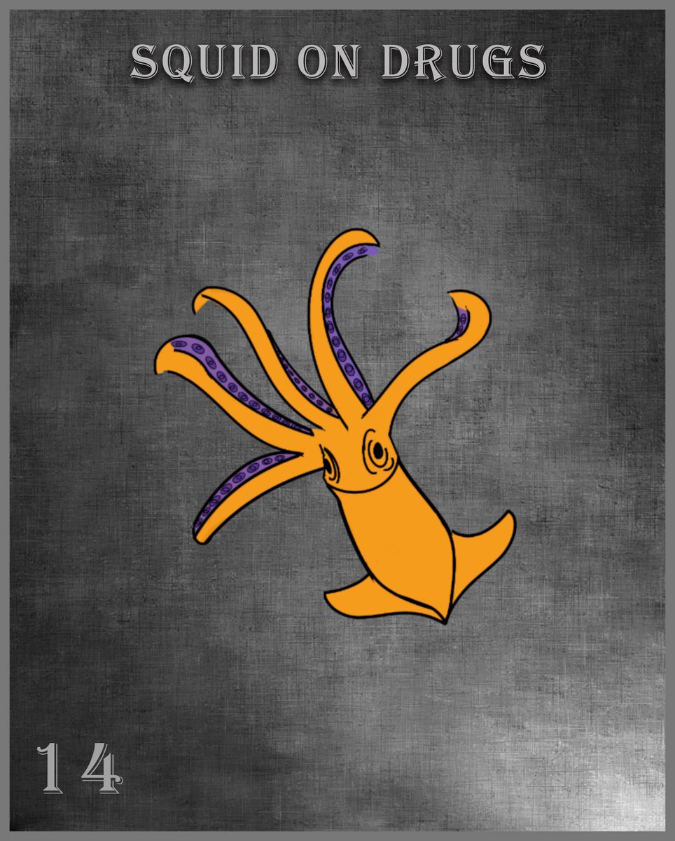KeyWarriorsNFT's tweet photo. Sir Squid altered the outcome of quite a few Arena Battles! 🦑 https://t.co/rW4cUpnwk6