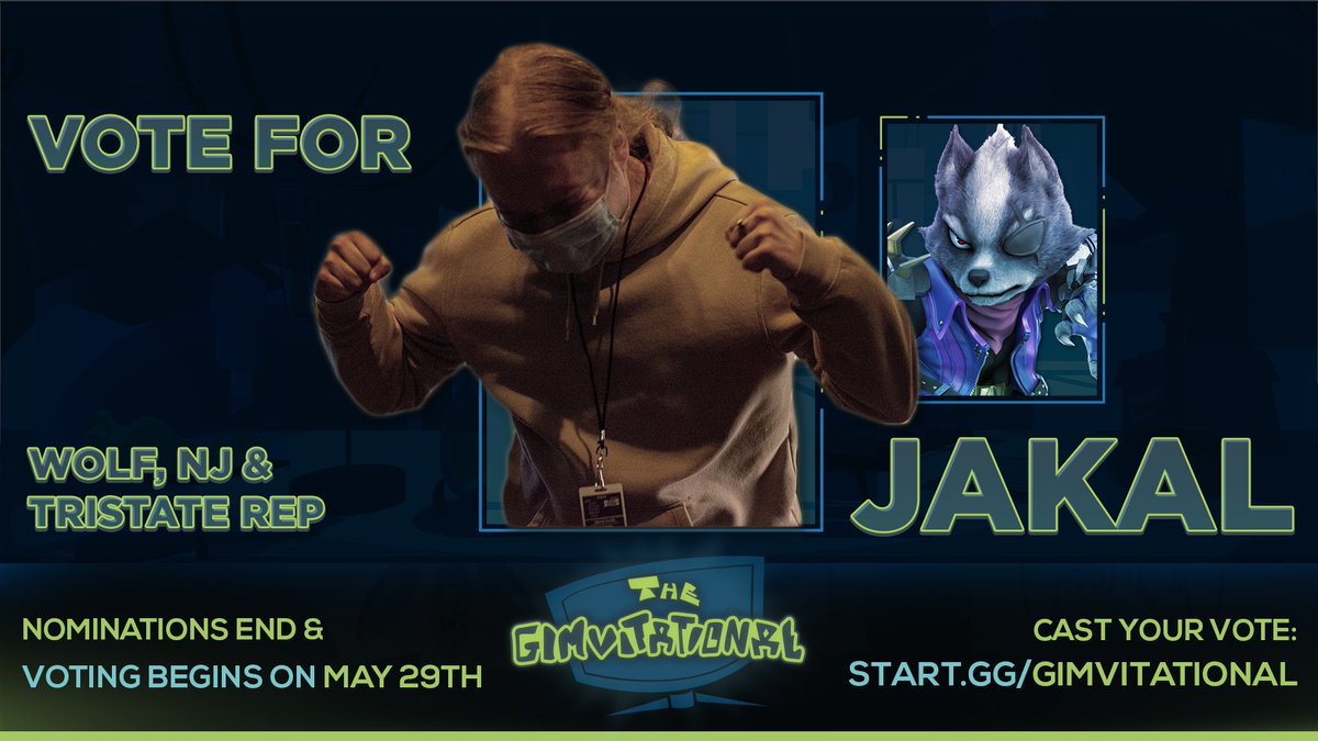 Champion of many SWT Silver events, <a href="/Jakal_SS/">Jakal</a> is your best rep for leveling up through the local grind, and the clear representative from Tristate to take on some of Smash's best talents

The next phase of voting ends FRIDAY at 3pm EST; show him support: start.gg/tournament/the…