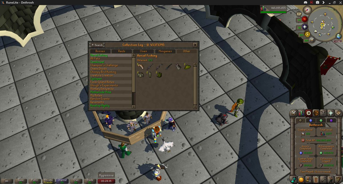 dethrosh's tweet photo. Day 645: Aerial fishing done! Went a bit off track for my rebuild, but now I am ready to get back on track! https://t.co/dZJcOgPC41