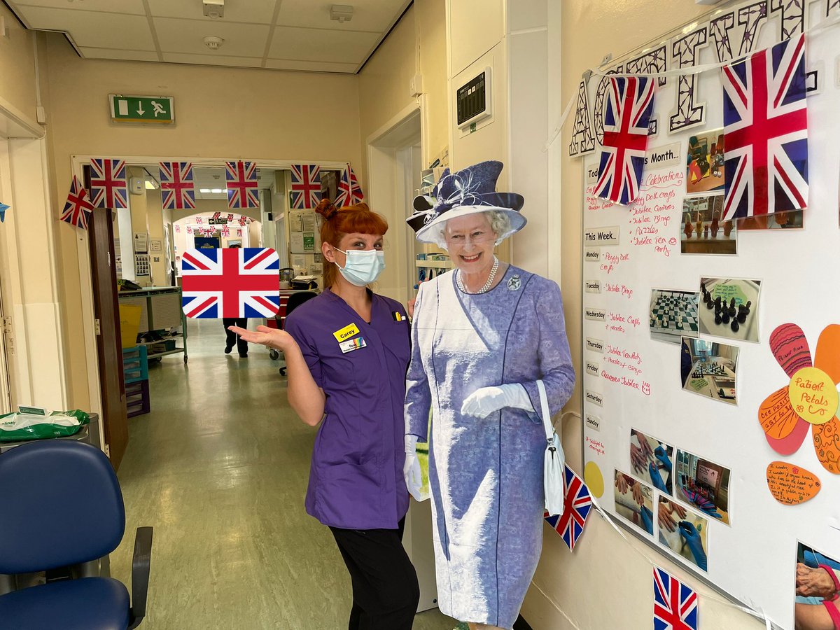 The Queen has enjoyed meeting the patients today and taking a tour of <a href="/ward_rutland/">Rutland Ward</a> …she even stopped to check out the activity board 👑🇬🇧💜 <a href="/SkinnerCarla/">carla yaxley</a> <a href="/HansaVaria/">Hansa Varia</a> <a href="/LPT_Activities/">LPT Meaningful Activities</a> <a href="/CHSInpatientLPT/">CHS Inpatient Wards</a>