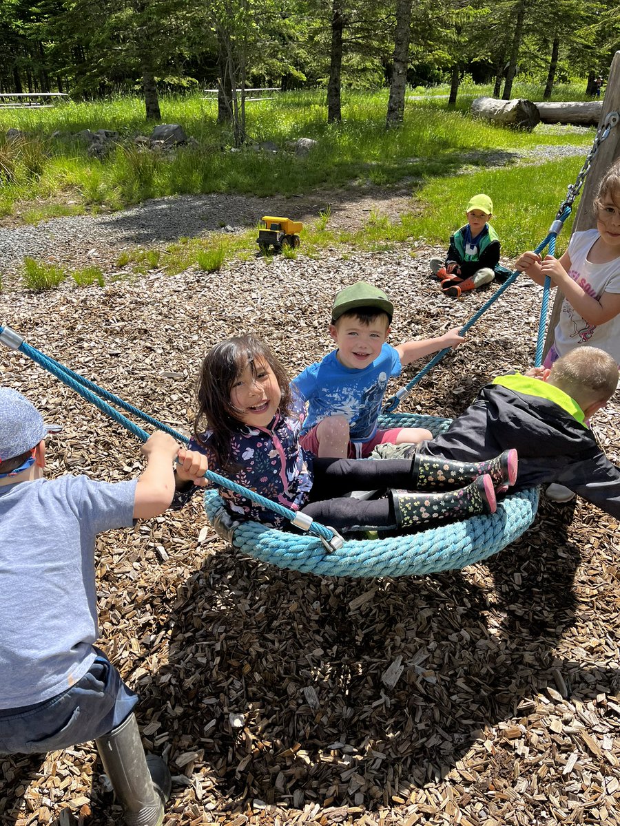 MvecP's tweet photo. More outside fun for our MVEC Pre Primaries. How are we almost done. @nseducation @HRCEHealthPromo @HRCE_NS #flowers #sun #frogs https://t.co/ryvKfaMv5P
