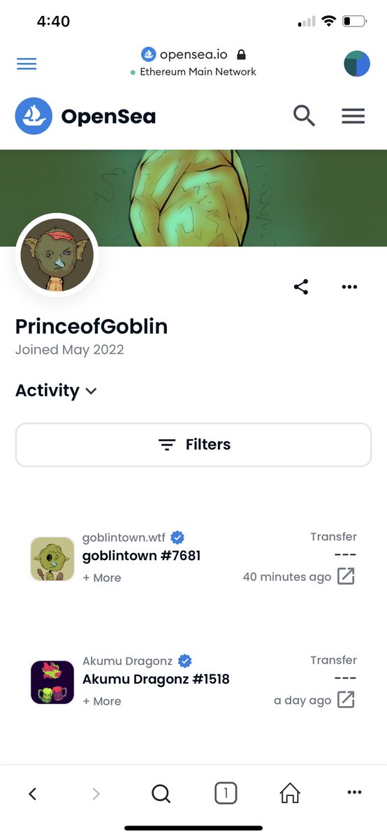 tasmuz1991's tweet photo. @goblintownwtf watch your accounts. Just had some goblins stolen by this account and they are doing it to other people https://t.co/xmbFc3hMBM