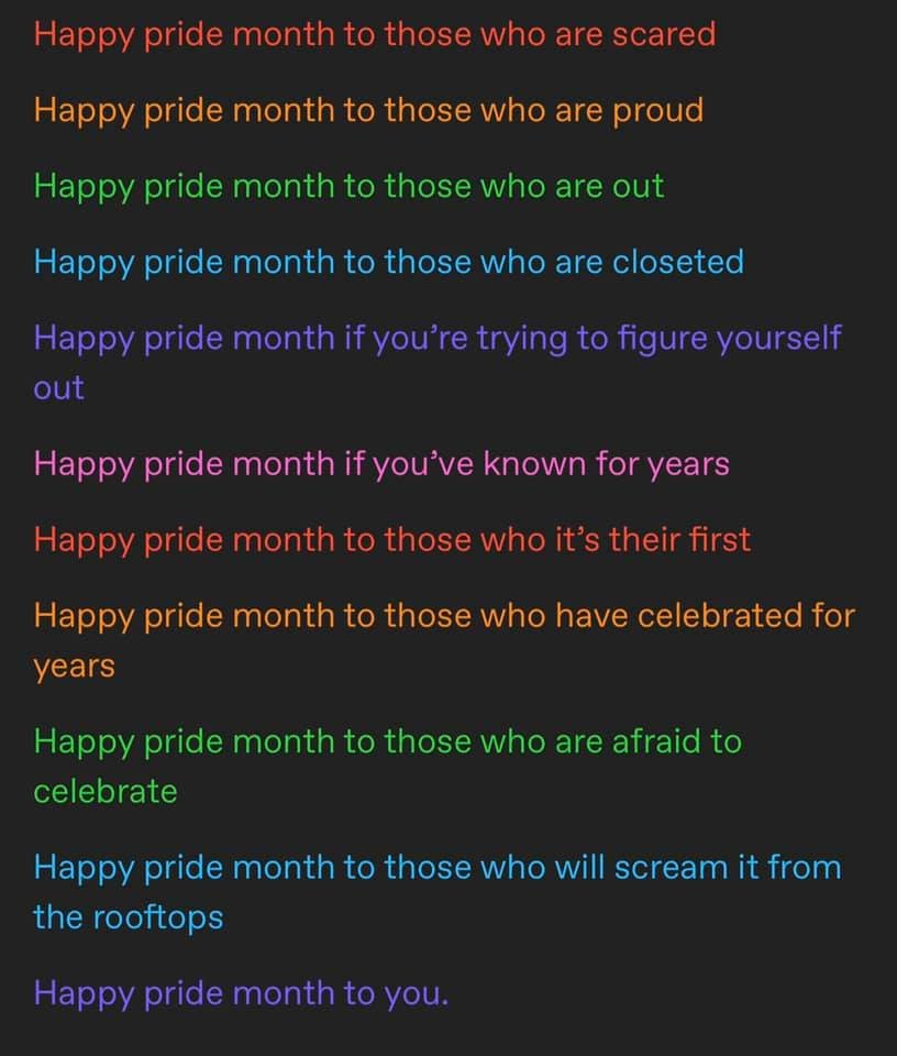 theprXdeco's tweet photo. Whether you’re still finding your pride or full of pride, this month is for you!💕 you are loved and accepted. #PrideMonth #Pride2022 https://t.co/eXsTtD3Y4I