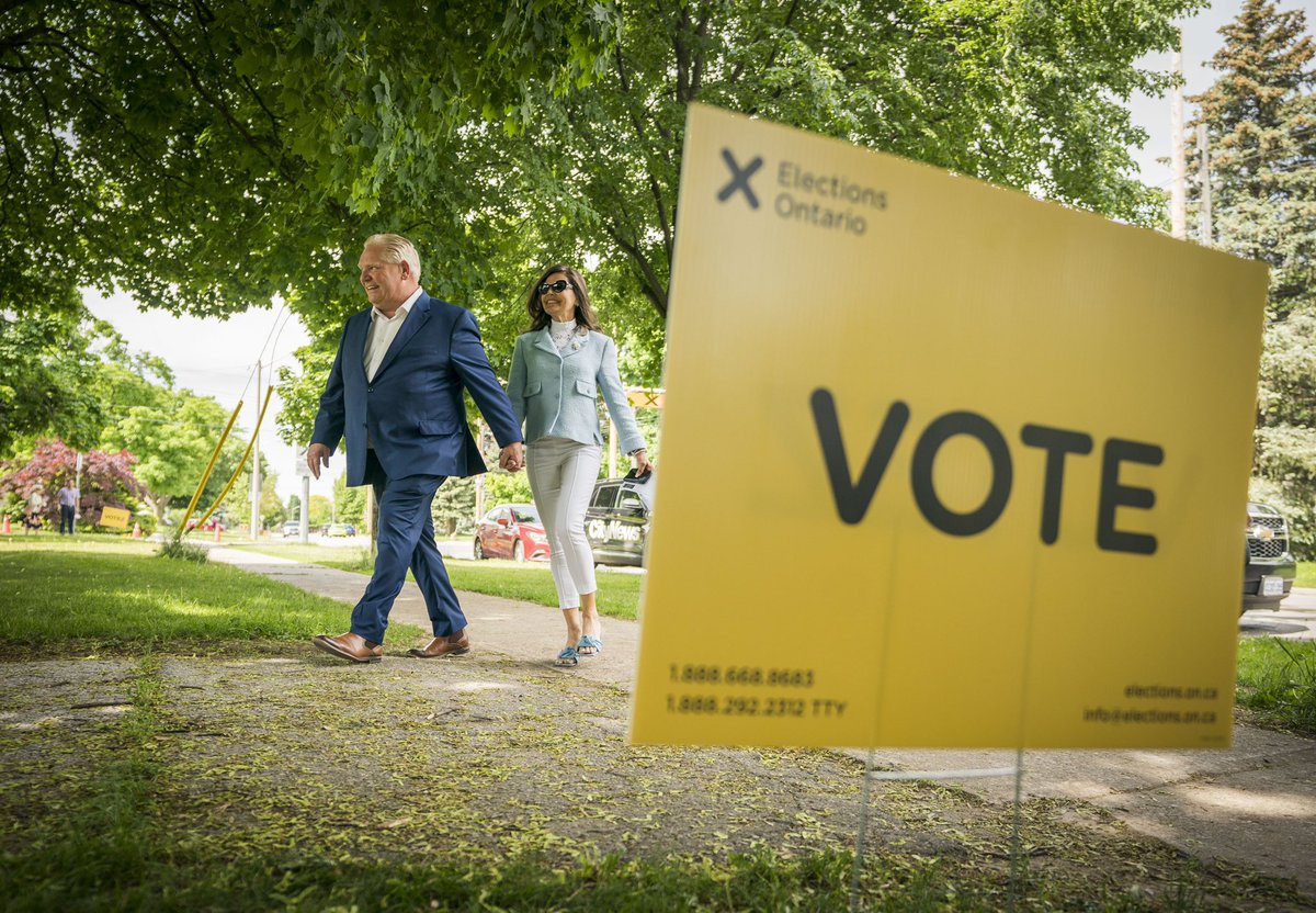 Happy #ElectionDay Ontario!

It is so important to vote. 

Polls are open until 9pm across the province. 🗳
