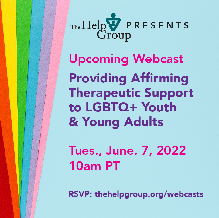 The Help Group on Twitter "une is LGBTQIA+ Pride Month, and we invite