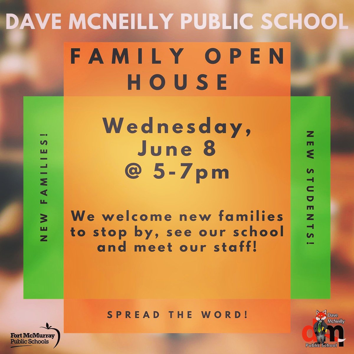 We welcome new friends and families to come by. Meet our staff and register your child. <a href="/FudgeRoxanne/">Roxanne Fudge</a> <a href="/DianeRizzuto/">Diane Rizzuto</a> <a href="/FMPSD/">Fort McMurray Public School Division</a> <a href="/annaleeskinner/">Annalee Nutter</a> <a href="/FMPSDEarlyLearn/">FMPSD Early Learning</a> #davemcneillyrocks #earlylearning #schoolopenhouse #ymm #fmpsd #elementaryschool #OpenHouse
