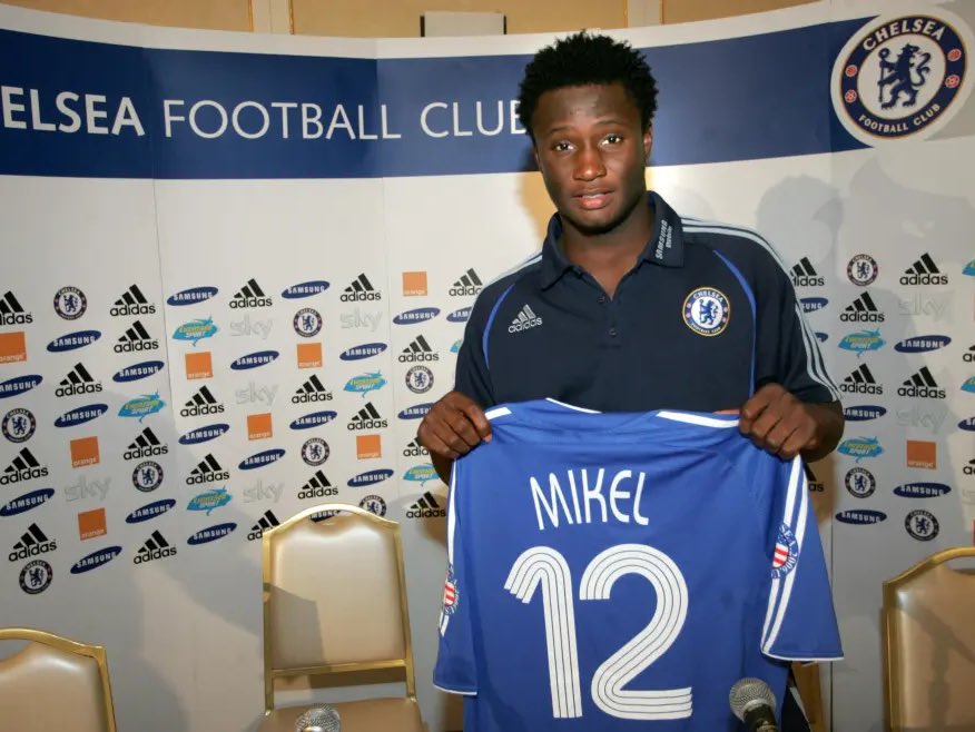 Chelsea_FL's tweet photo. On this day 2006: Chelsea completed the signing of John Obi Mikel.

He spent eleven seasons at Chelsea making 372 appearances for the Blues. 

Premier League: 🏆🏆
FA Cup: 🏆🏆🏆🏆
League Cup: 🏆🏆
UEFA Champions League: 🏆
UEFA Europa League: 🏆 #CFC https://t.co/53HgJcr34U