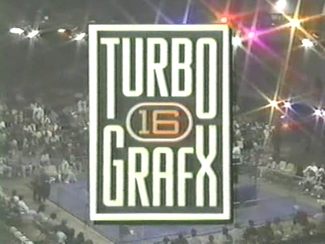 OldWrestling92's tweet photo. Folks it's October 6, 1990, and we're here for NWA WORLD CHAMPIONSHIP WRESTLING! Bob and Jim are on the call! Brought to you by the MOTHERFUCKING TURBOGRAFX-16! https://t.co/93OKCKI0TM
