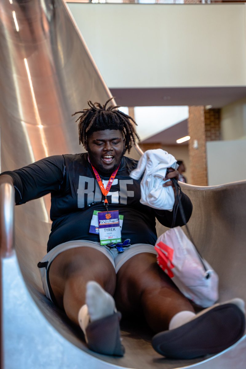 Clemson Camp got me feeling like: 
🛝🐅🔥

⁦<a href="/TrippTyrek/">tweezie2T’d</a>⁩ 💯

⁦<a href="/RI5E_Sports/">RI5E Sports</a>⁩ ⁦<a href="/DRSportz_/">DR Sportz - Dedication & Respect</a>⁩ ⁦<a href="/ClemsonFB/">Clemson Football</a>⁩ 

#Allin 
#BeElite